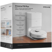 Robot vacuum cleaner Dreame F10 Plus white