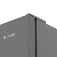 Холодильник с морозильником   DEXP B2-26AHA серебристый