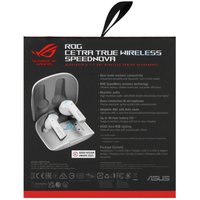 Наушники TWS ASUS ROG Cetra True Wireless SpeedNova  белый 2025