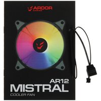 Комплект вентиляторов ARDOR GAMING Mistral AR12 Kit 5in1  черный