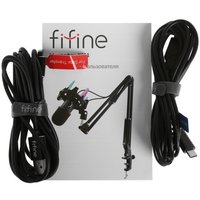 Микрофонный комплект Fifine K651 черный