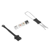 Клавиатура  проводная + беспроводная GravaStar Mercury K1 Pro Interstellar Silver цвет серебристый