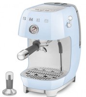 Кофеварка рожковая Smeg ECF03PBEU голубой