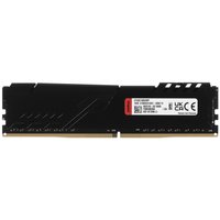 Оперативная память Kingston FURY Beast Black [KF432C16BB/8WP] 8 ГБ