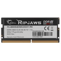 RAM SODIMM G.Skill Ripjaws [F5-4800S4039A32GX1-RS] 32 GB