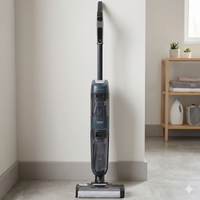 Вертикальный пылесос моющий Tefal X-CLEAN 2 TRUST GF2251F3  черный