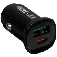 Car charger KEYRON K54ACQCPDMB black