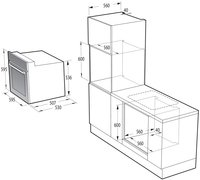 Электрический духовой шкаф Gorenje BO6727E03NX серебристый