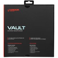 Проводные наушники ARDOR GAMING Vault Wired  черный 2025