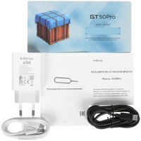6.78" Смартфон Infinix GT 50 Pro Игровой Комплект 512 ГБ серый