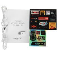 Беспроводные/проводные наушники ARDOR GAMING Edge Wireless  фиолетовый 2025