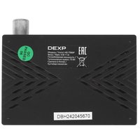Приставка для цифрового ТВ DEXP HD 7789P черный