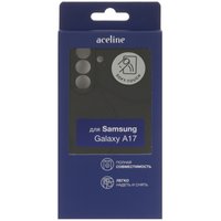 Накладка  Aceline Liquid Silicone для Samsung Galaxy A17 черный