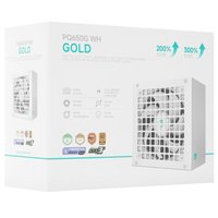 Блок питания DEEPCOOL GamerStorm PQ650G WH [R-PQ650G-FD0W-WGEU-V1] белый