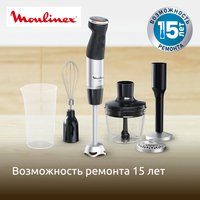 Блендер погружной Moulinex Quickchef+ DD674810 черный