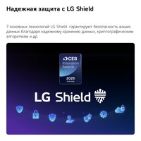 65" (163 см) Телевизор LG 65QNED80B6B черный