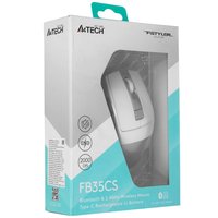 Mouse wireless A4Tech Fstyler FB35CS [FB35CSUSBICYWHITE] white