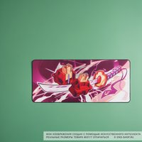 Коврик ARDOR GAMING GM-XL Katana Red (XL) разноцветный
