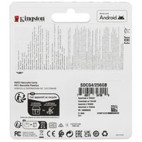 Карта памяти Kingston Canvas Go! Plus microSDXC 256 ГБ [SDCG4/256GB]