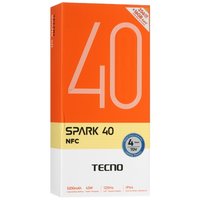 6.67" Смартфон Tecno SPARK 40 256 ГБ
