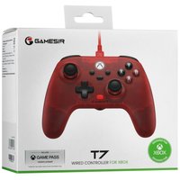 Геймпад проводной GameSir T7 красный