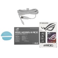Мышь беспроводная/проводная ASUS ROG Keris II ACE [90MP03N0-BMUA00] белый