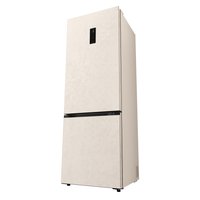 Холодильник с морозильником   LG GC-B640FEKM бежевый