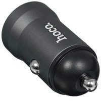 Автомобильное ЗУ Hoco Z62 черный