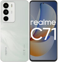 6.67" Смартфон realme C71 256 ГБ белый