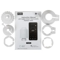 Умная термостатическая головка MOES ZigBee Thermostat Valve PJ-601