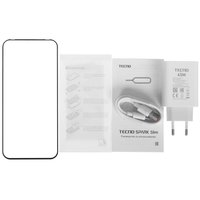 6.78" Смартфон Tecno SPARK Slim 256 ГБ черный