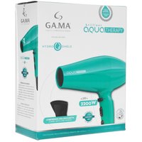 Фен GA.MA Brilliant Aqua Therapy зеленый/черный