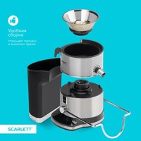 Соковыжималка электрическая Scarlett SC-JE50S65 серебристый