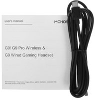 Беспроводные/проводные наушники MCHOSE G9 Pro  черный 2025