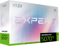 Видеокарта MSI GeForce RTX 5070 Ti EXPERT OC [RTX 5070 Ti 16G EXPERT OC]