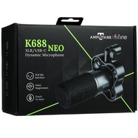 Микрофонный комплект Fifine K688NEO черный