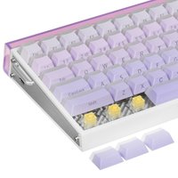 Клавиатура  проводная AULA HERO84 HE цвет фиолетовый