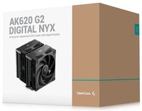 Кулер для процессора DEEPCOOL AK620 G2 DIGITAL NYX [R-AK620G2-BKNNMN-GJD-1] черный