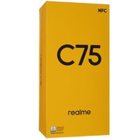 6.72" Smartphone realme C75 128 GB red