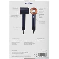 Фен Aceline Super Hair Dryer синий/золотистый