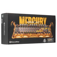 Клавиатура  проводная + беспроводная GravaStar Mercury K1 Pro Yellow цвет желтый