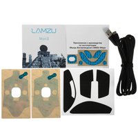 Мышь беспроводная/проводная LAMZU Maya Champion Edition  фиолетовый