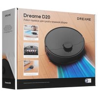 Robot vacuum cleaner Dreame D20 black