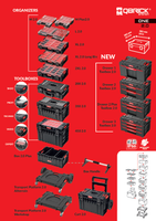 Органайзер модульный для инструмента и принадлежностей QBRICK SYSTEM ONE Organizer L Multilayer Foam Inserts