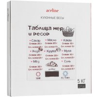 Кухонные весы Aceline GM-20W белый