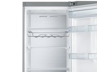 Холодильник с морозильником   Samsung RB37P5491SA серебристый