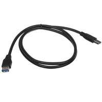 Кабель DEXP USB Type-A - USB Type-A черный 1 м