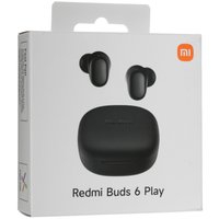 Наушники TWS Xiaomi Redmi Buds 6 Play  черный 2024