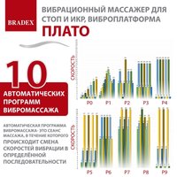 Виброплатформа Bradex ПЛАТО черный