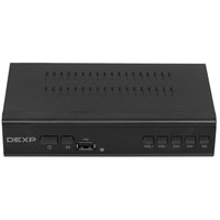 Set-top box for digital TV DEXP DT-03JT black